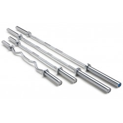 7' Hard Chrome Power Bar | Iron Grip (OB-7) Olympic Bars