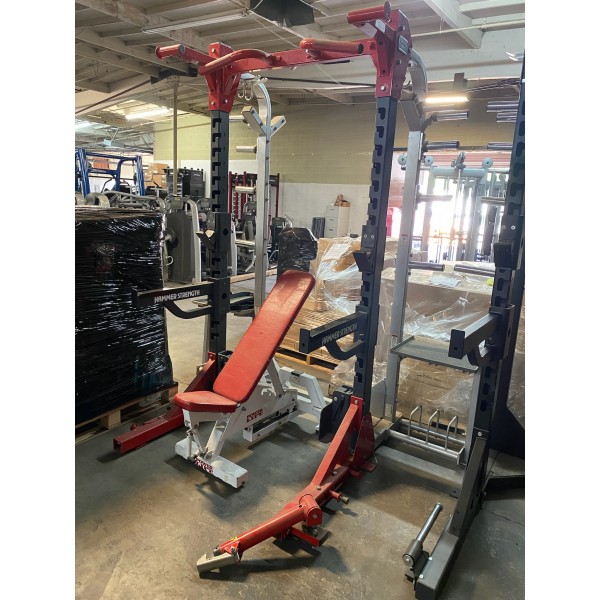 Hammer Strength Half Rack + Power Lift Adjustable Bench Hammer Strength Half Rack + Power Lift Adjustable Bench
