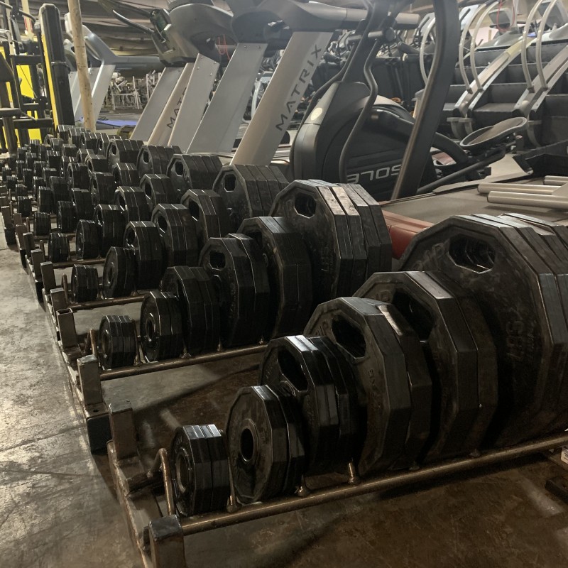 Iron Grip Olympic Plates Package