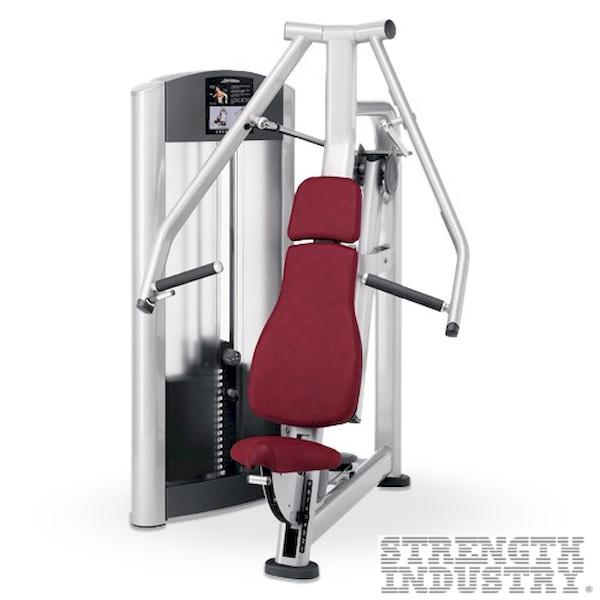 Life fitness bench top press machine