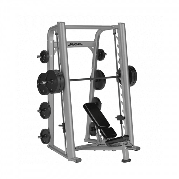 LIFE FITNESS SIGNATURE SERIES SMITH MACHINE + MULTI-ADJUSTABLE BENCH Smith Machines LIFE FITNESS SIGNATURE SERIES SMITH MACHINE + MULTI-ADJUSTABLE BENCH Smith Machines