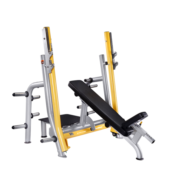 MG-A679 - Magnum Breaker Olympic Incline Bench w/ Plate Storage
