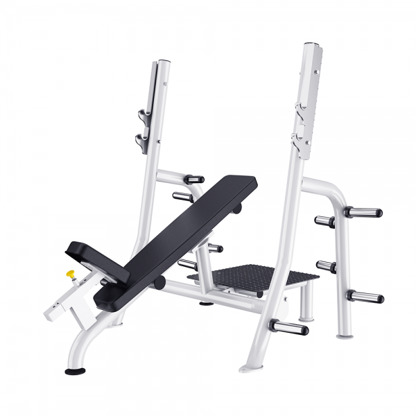 Magnum Fitness Olympic Incline Bench w/ Plate Storage