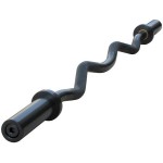 Spartan Curl Bar, 5Ft, Black Oxide, Brass Bushings Olympic Bars Spartan Curl Bar, 5Ft, Black Oxide, Brass Bushings Olympic Bars