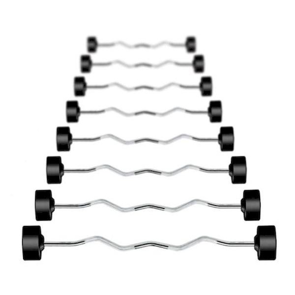 SPARTAN Urethane Encased Barbell 20-110 Fixed Barbells